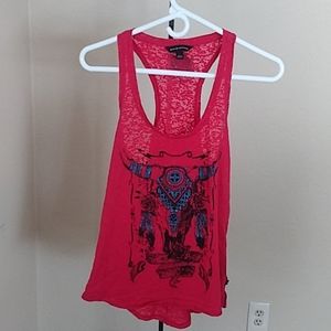 Rock & Republic S red tank top